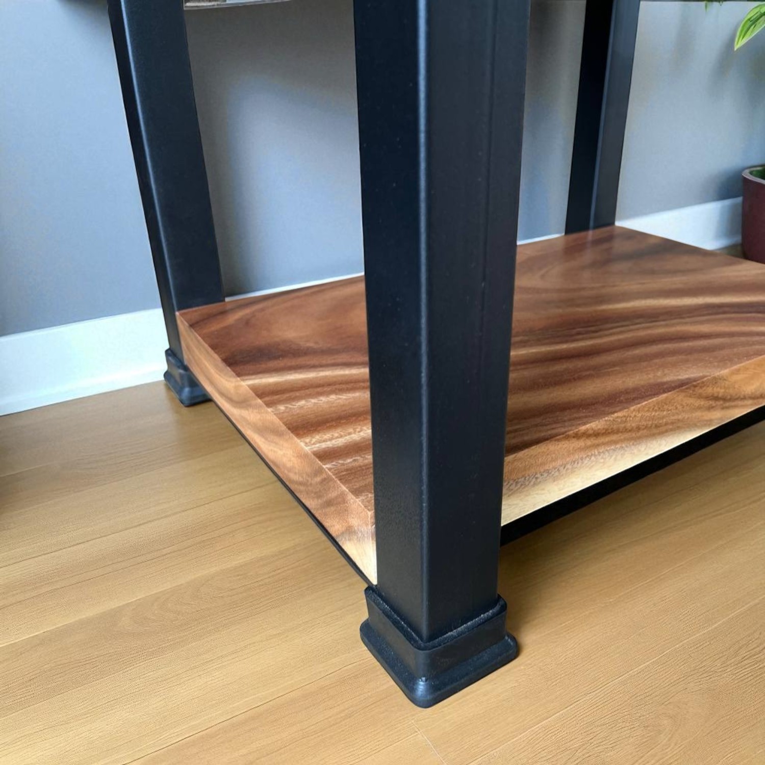 ชั้นไม้ โครงเหล็ก 5