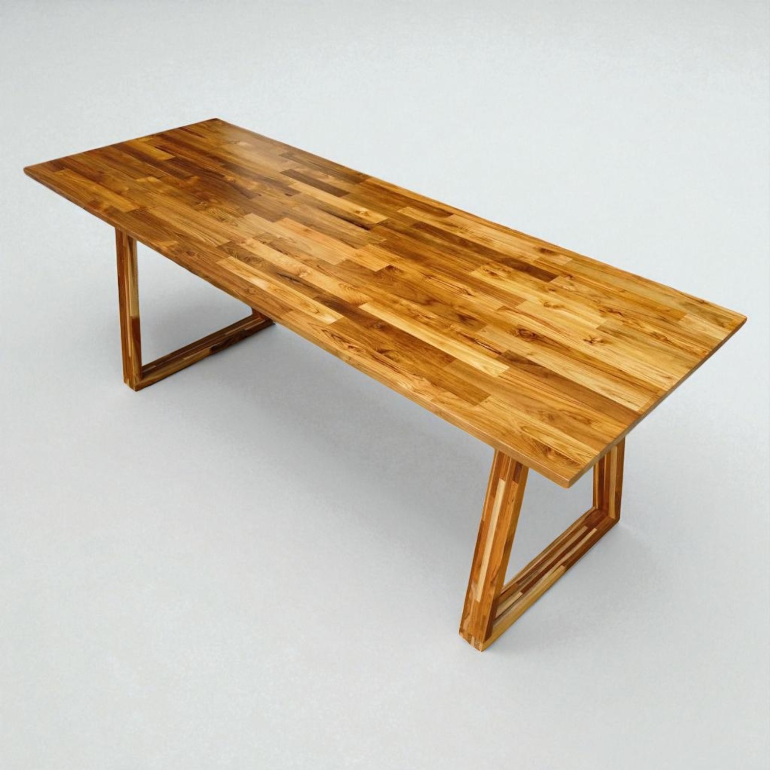 โต๊ะไม้สัก AA ขาไม้ 7