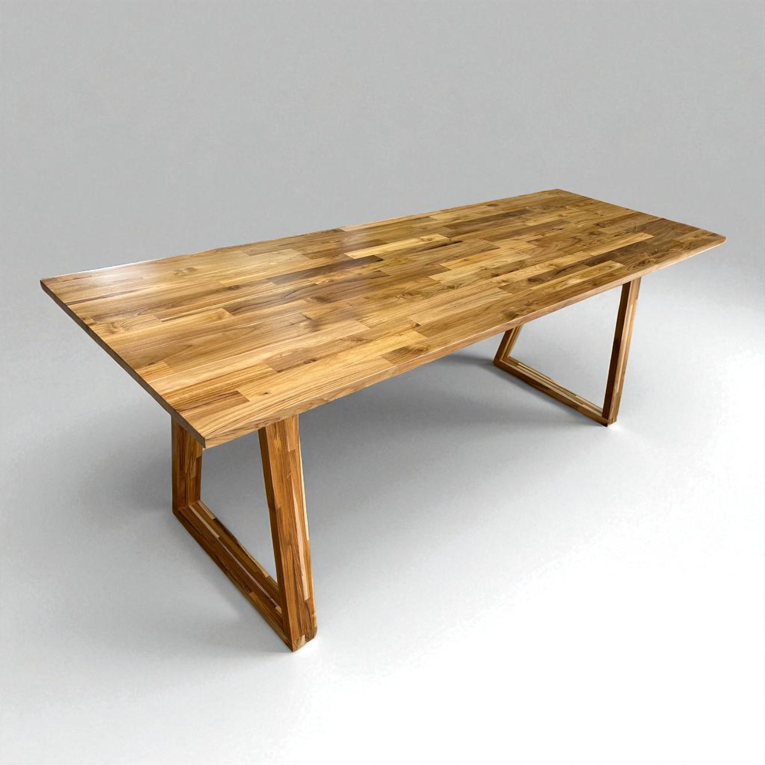 โต๊ะไม้สัก AA ขาไม้ 8