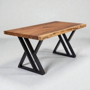 โต๊ะไม้แผ่นตรง zz 3