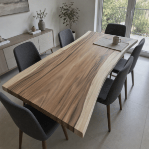 Live Edge Raw Natural Finish 2