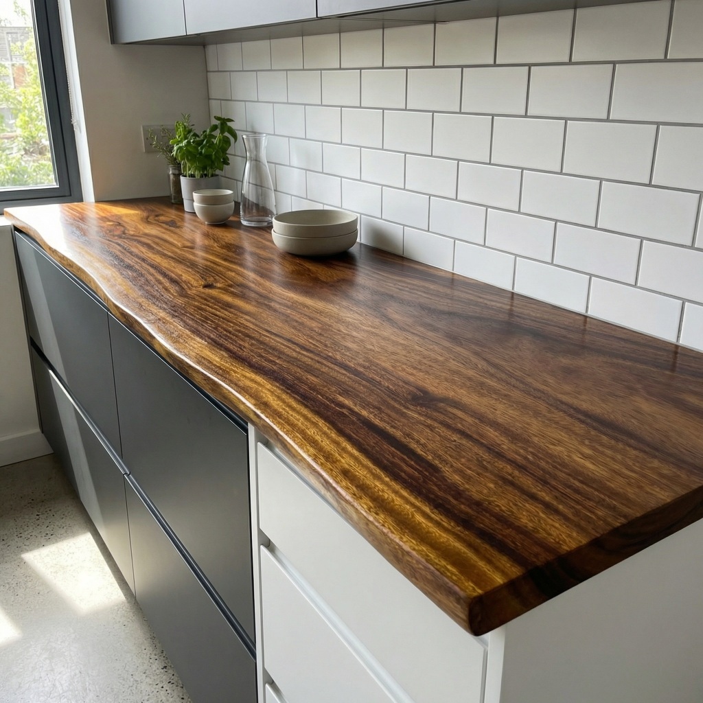 Blue Sea Wood Teak stain example